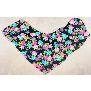 Forever 21 floral bikini top